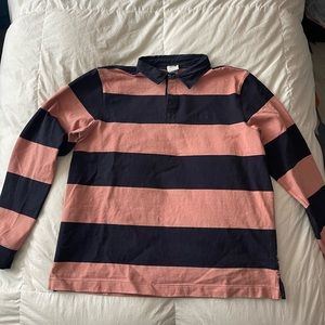 The North Face Striped Rugby Polo XL